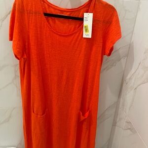 Eileen Fisher NEW organic cotton & hemp dress medium